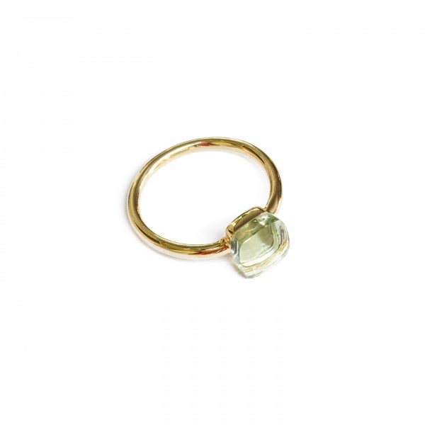 Green Amethyst Stackable Ring (8mm) available exclusively from Linzi Wann Jewelry