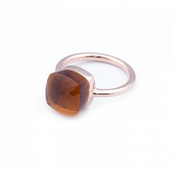 Whisky Quartz Ring available exclusively from Linzi Wann Jewelry