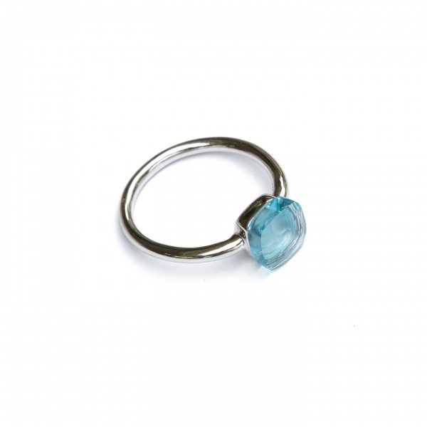 Sky Blue Topaz Ring available exclusively from Linzi Wann Jewelry