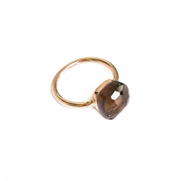 Smoky Quartz Stackable Ring available exclusively from Linzi Wann Jewelry