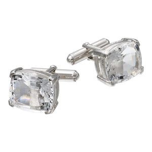 White Quartz Cufflinks